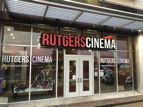 Doors open at 10:30 am. . Rutgers cinema